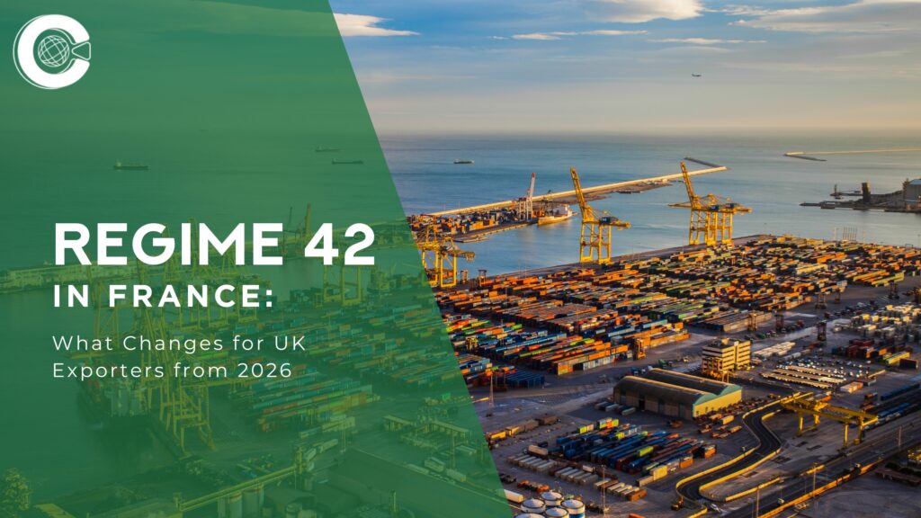 Régimen 42 en Francia: qué cambia para los exportadores británicos a partir de 2026