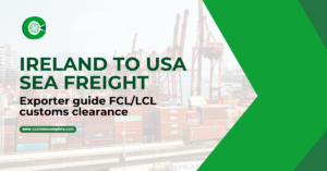 Ireland to USA Sea Freight
