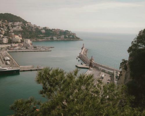 Despacho de aduanas en el puerto de Niza